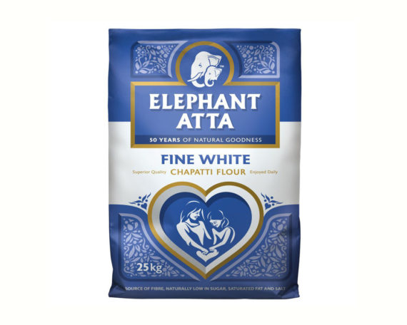 ELEPHANT WHITE ATTA 25KG