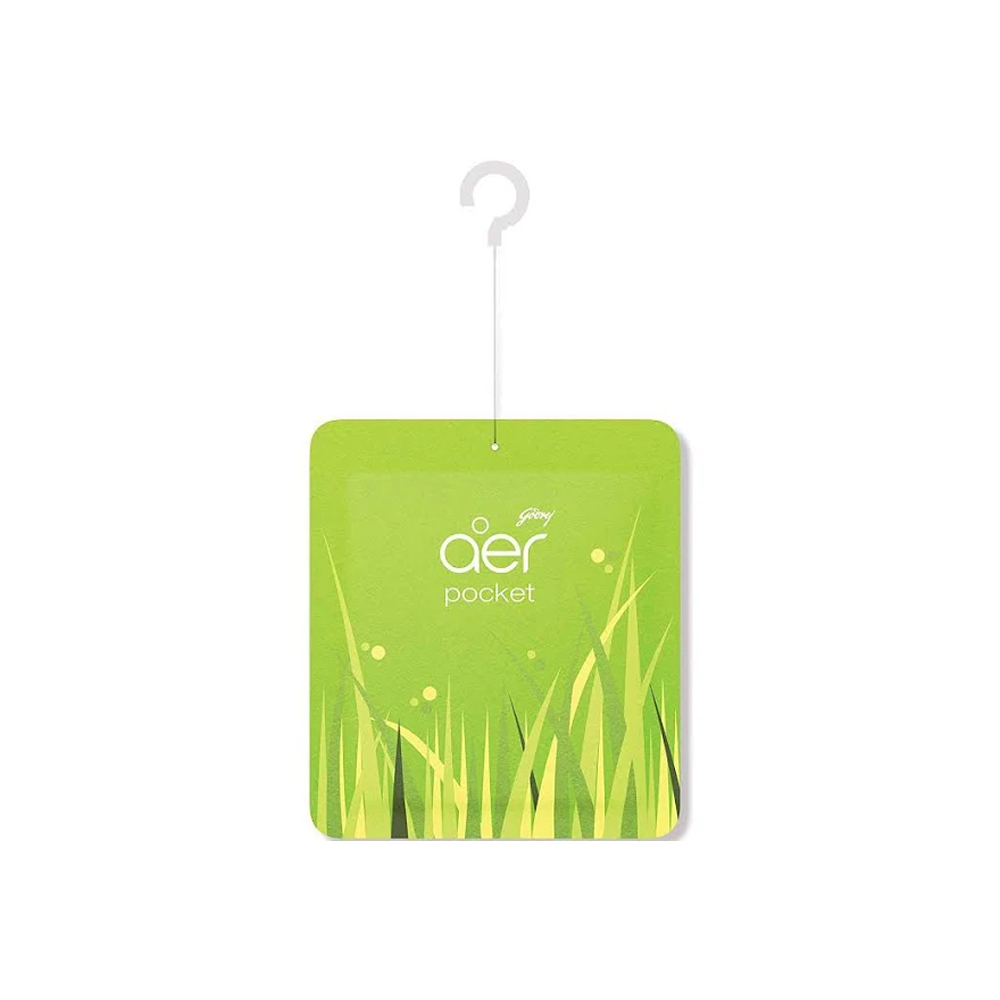 Godrej Aer Bathroom Fragrance Pocket – 10 g (Fresh Lush Green)