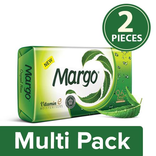 Margo Bathing Soap – Original Neem, 2×100 g Multipack