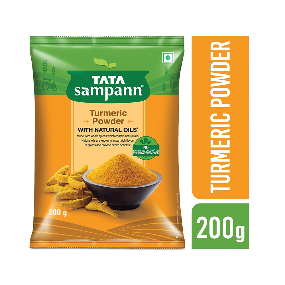 Tata Sampann Turmeric Powder Masala, 200g