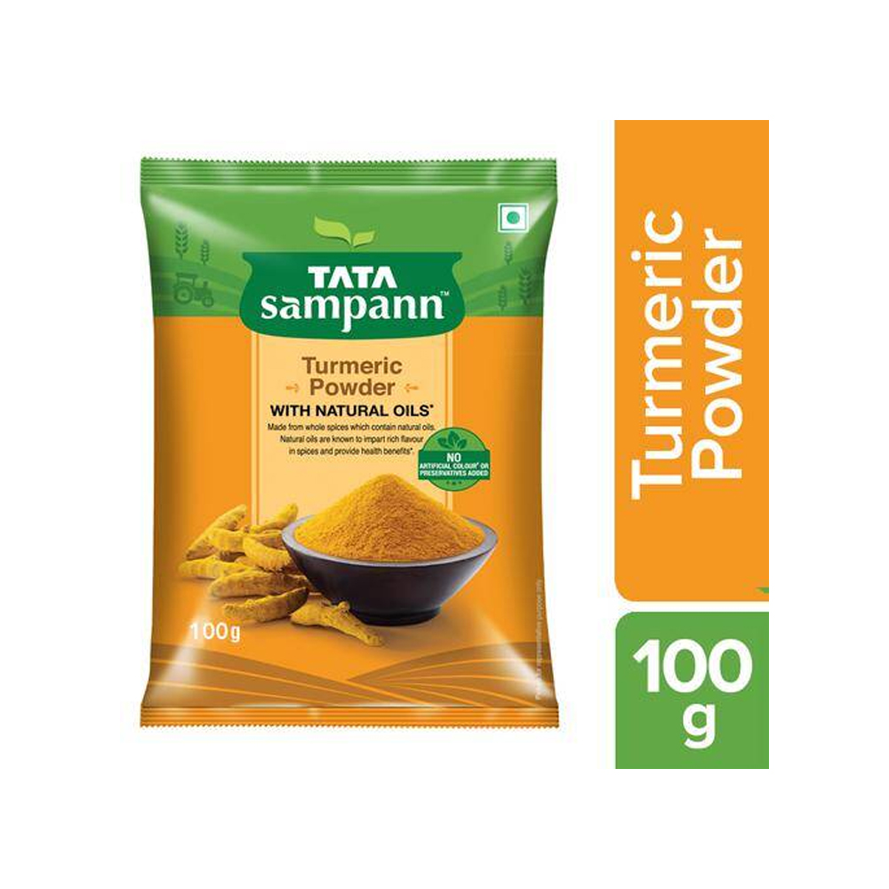 Tata Sampann Powder ÛÒ Turmeric, 100 g