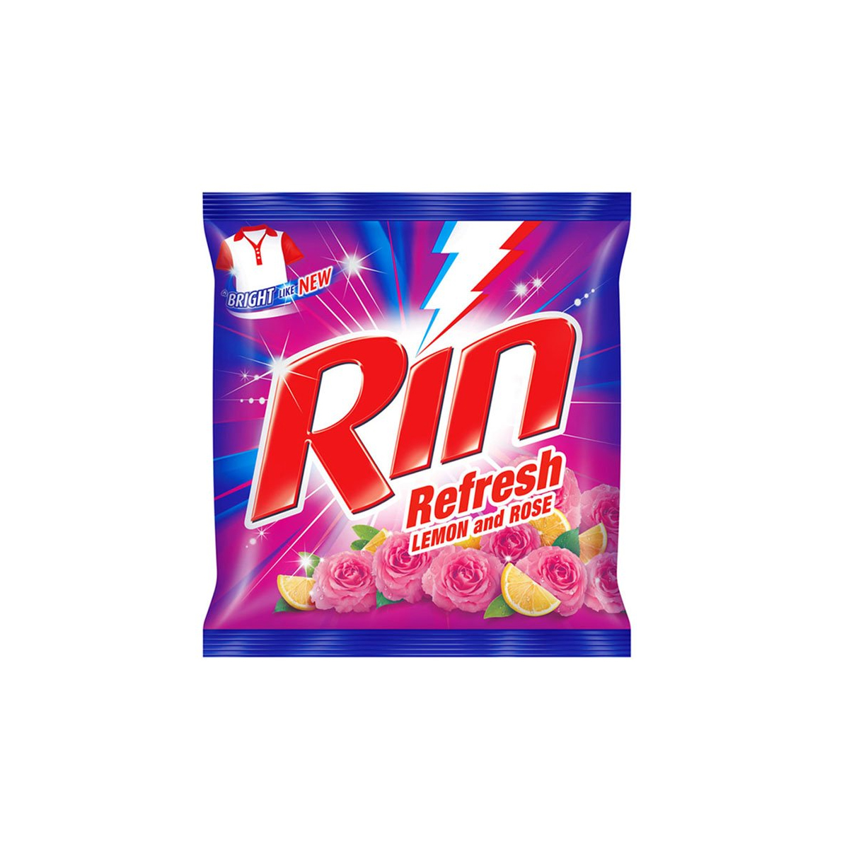 RIN DETERGENT LEMON & ROSE 500GM