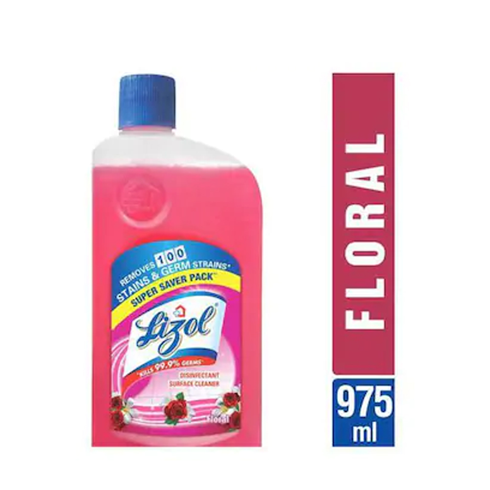 LIZOL DISINFECTANT SURFACE CLEANER FLORAL 975ML