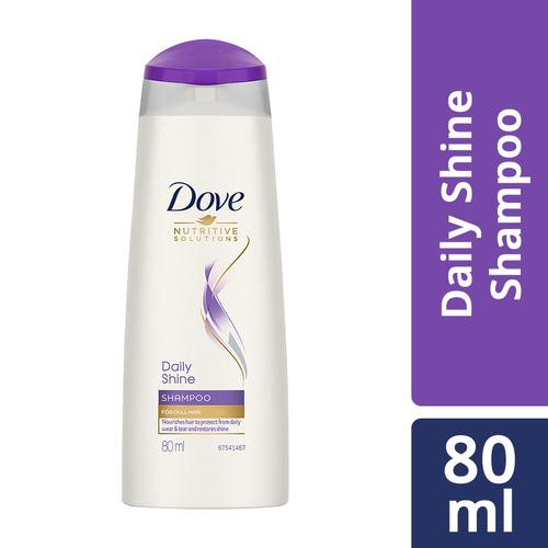 Dove Daily Shine Shampoo, 80 ml