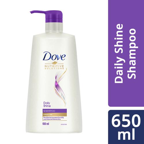 Dove Daily Shine Shampoo, 650 ml