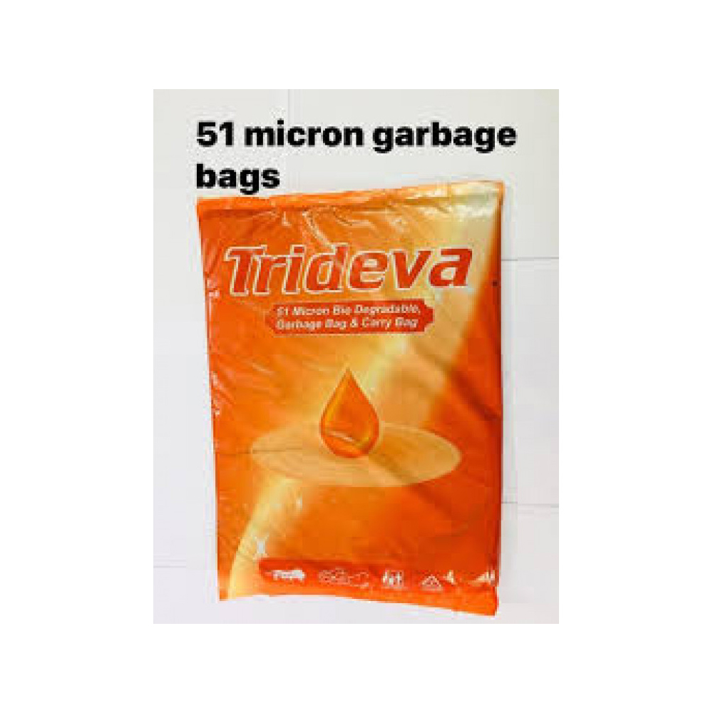 Trideva Bio-degradable Garbage Bag 20×28 (Medium) 500gm