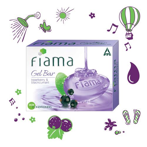 Fiama Gel Soap – Bearberry Blackcurrant Exotic Dream, 125 g