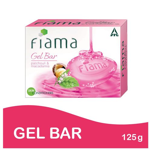 Fiama Gel Bar – Patchouli & Macadamia La Fantasia, 125 g Pack of 3