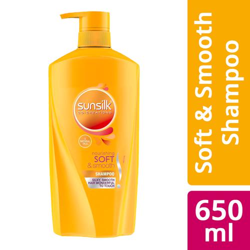 Sunsilk Nourishing Soft & Smooth Shampoo, 650 ml