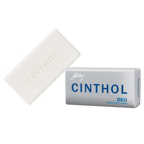 Cinthol Deo Bath Soap – 99.9% Germ Protection, 125 g (Buy 3 Get 75 g Free)