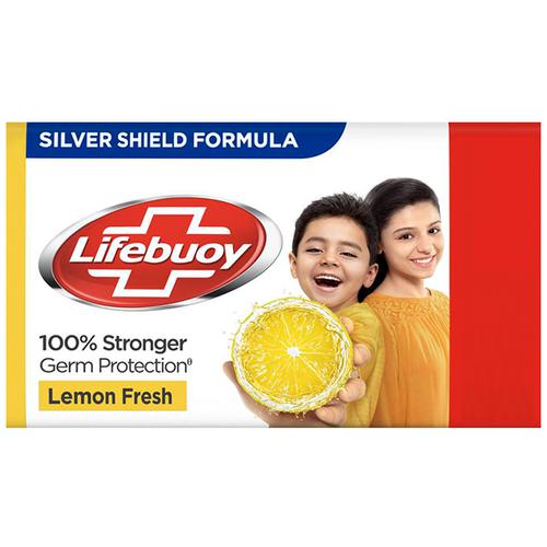 Lifebuoy Lemon Fresh Germ Protection Soap Bar, 125 g