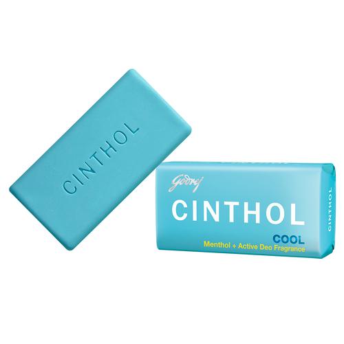 Cinthol Cool Bath Soap – 99.9% Germ Protection, 100 g (Buy 4 Get 1 Free)