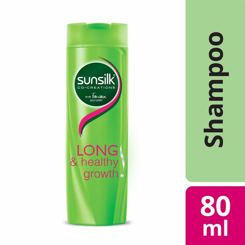 Sunsilk Shampoo – Long & Healthy Growth, 80 ml