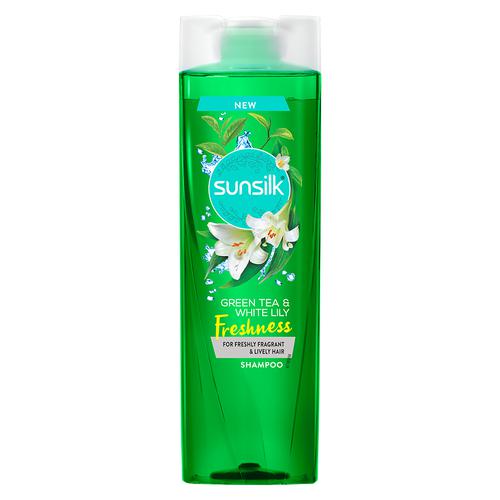 Sunsilk Green Tea & White Lily Freshness Hair Shampoo, 195 ml