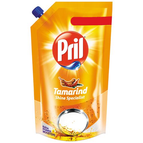 Pril Tamarind Dishwash Liquid, 110 ml Pouch