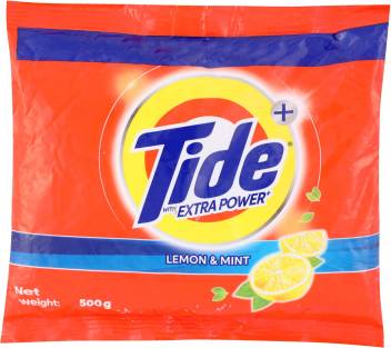 Tide Lemon 500G Powder( Pack of 2 )