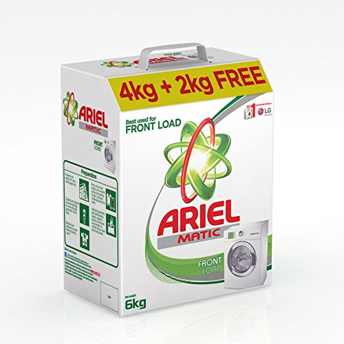 Ariel Matic Front Load Detergent Powder – Buy 4 kg Get 2 kg Free – Brand Offer