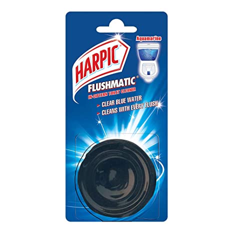 Harpic Flushmatic In-Cistern Toilet Cleaner (Aquamarine) – 50 g