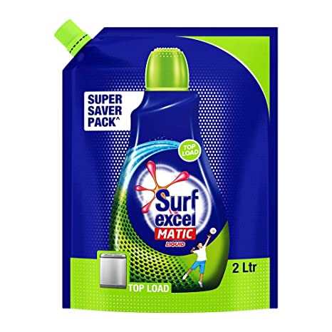 Surf Excel Matic Top Load Liquid Detergent (Pouch)