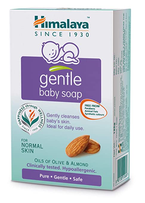 Himalaya Gentle Baby Almond Soap, 125g