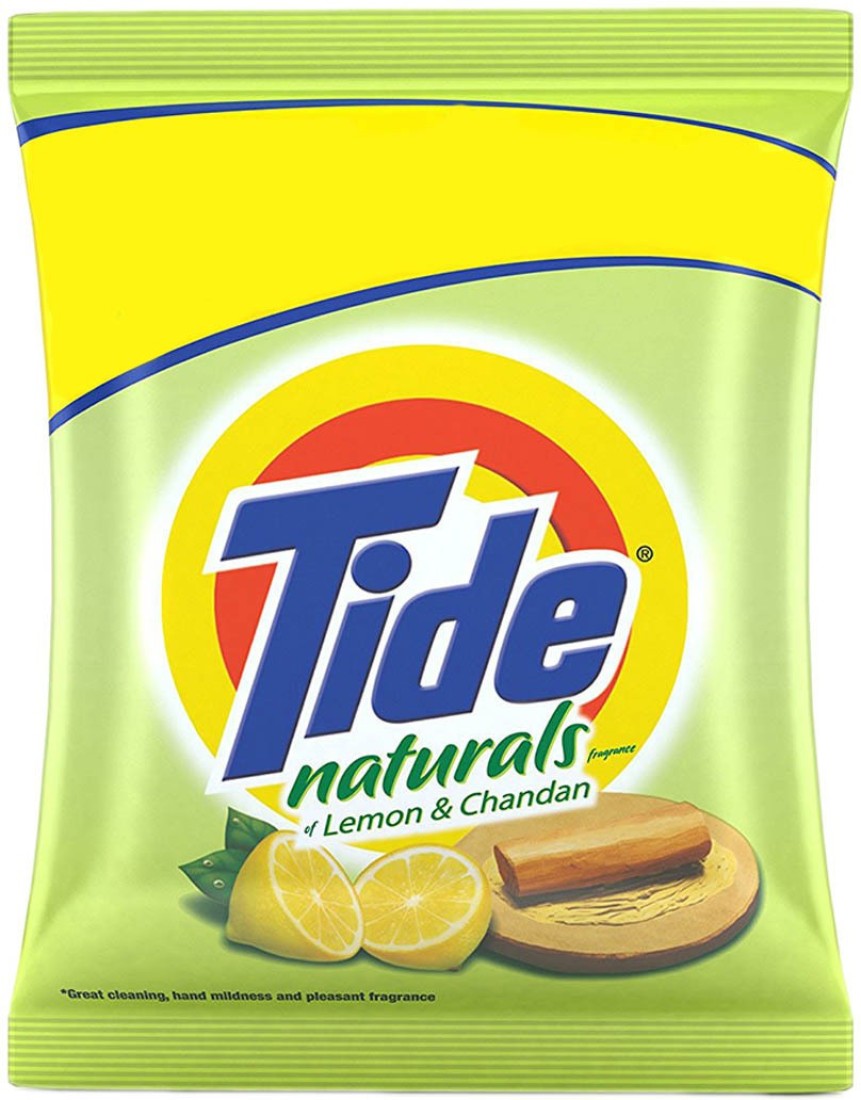 Tide Naturals Lemon And Chandan Detergent Powder 800 G