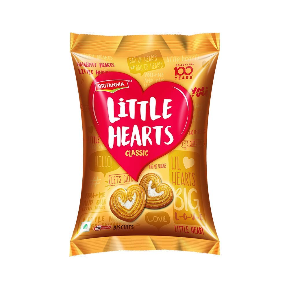 Britannia Little Hearts Biscuits