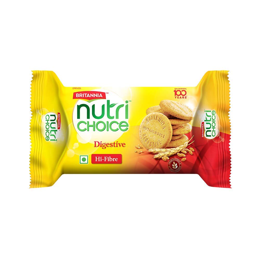 Britannia Nutri Choice Hi Fibre Digestive Biscuits 100gms.