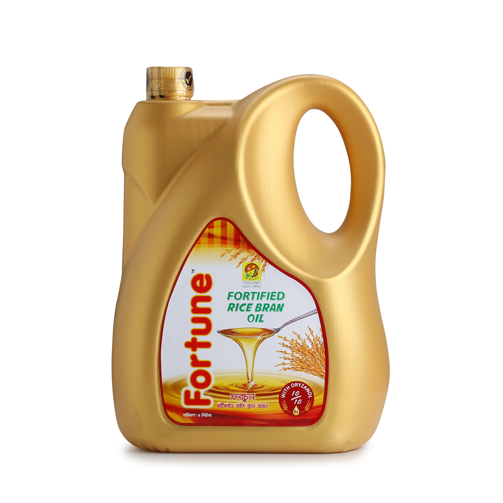 Fortune Refined Oil ÛÒ Rice Bran, 5 L Can