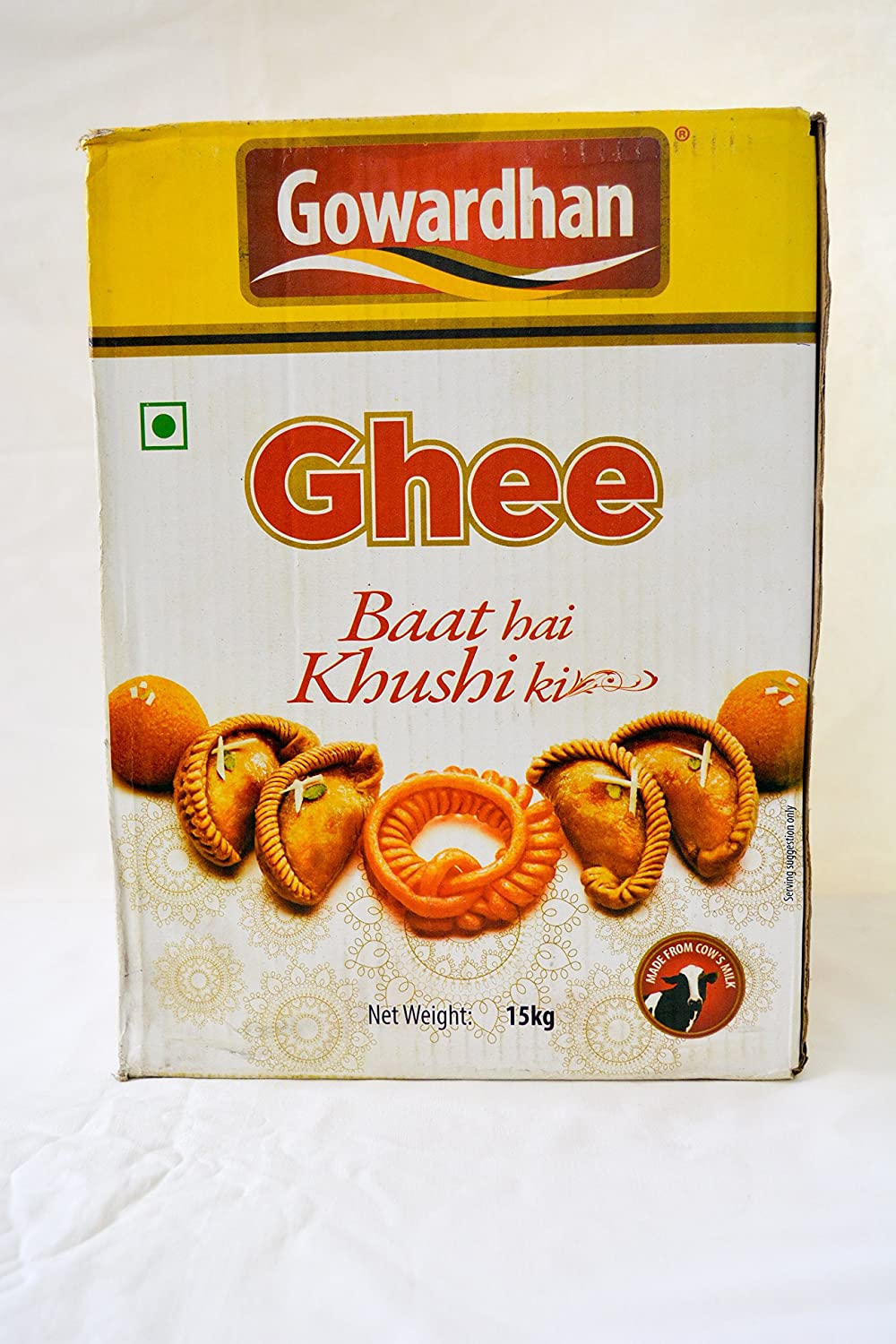 Gowardhan Pure Ghee (Desi Ghee)- 1 Litre (Tetra Pack)