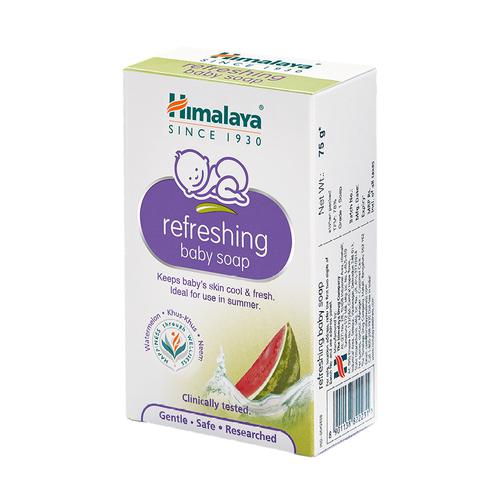 Himalaya Baby Refreshing – Baby Soap, 75 g Carton