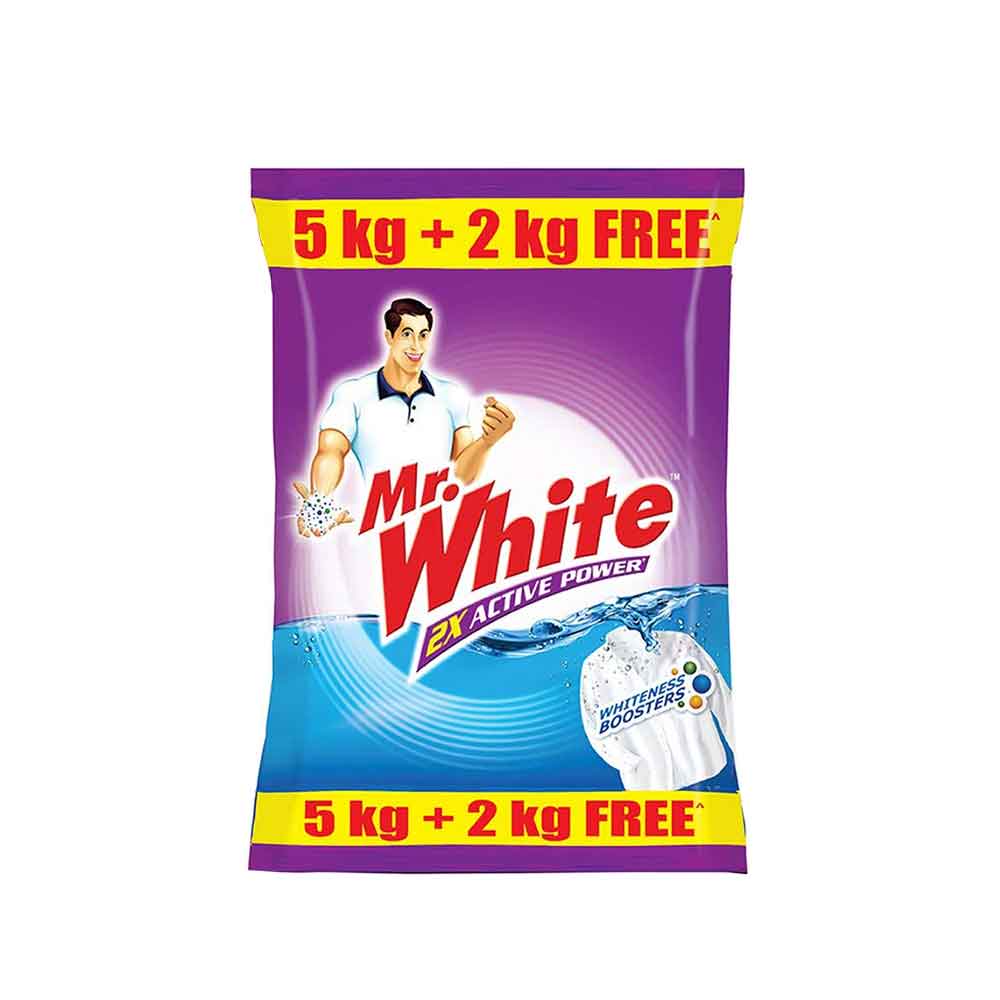 Mr. White Detergent Powder 5 Kg