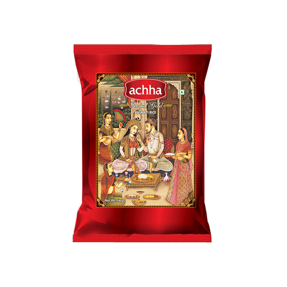 Achha Royal Gold Basmati Rice, 5KG Buy 1 Get 1 FREE