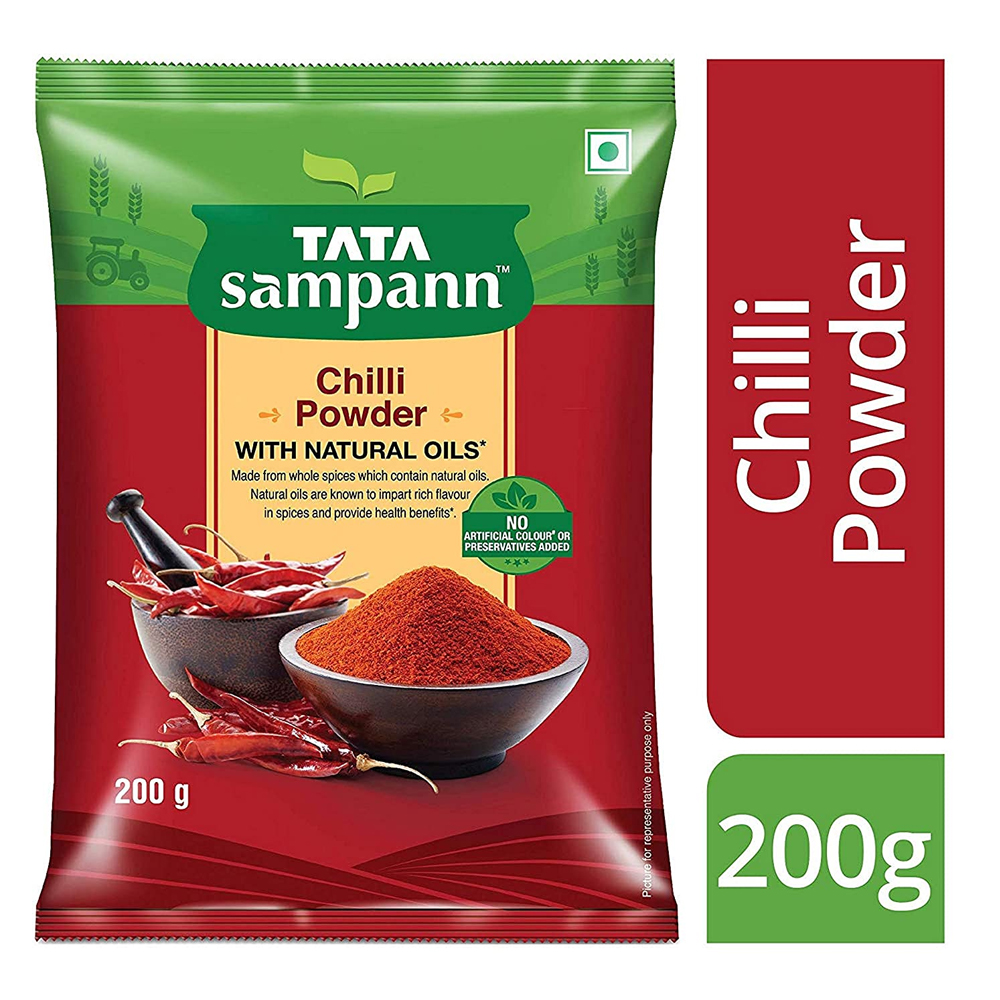 Tata Sampann Chilli Powder Masala, 200g