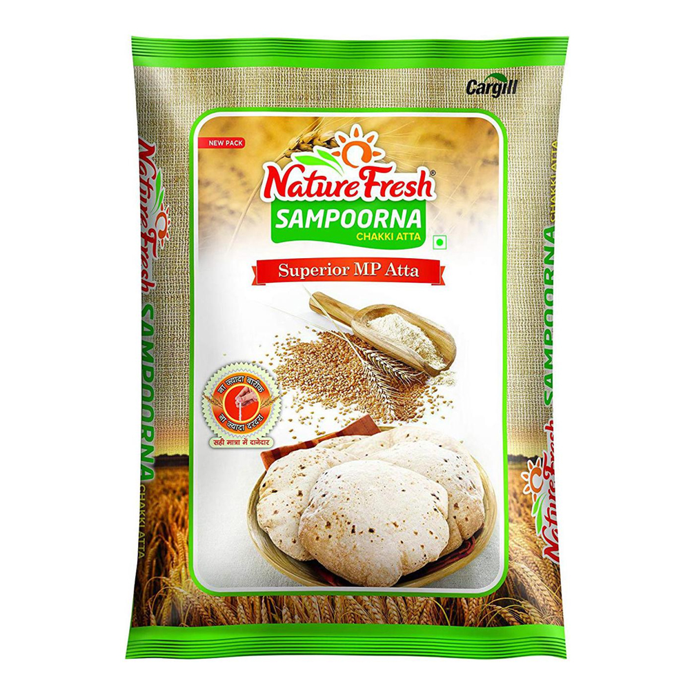 Nature Fresh Sampoorna Atta, 10kg