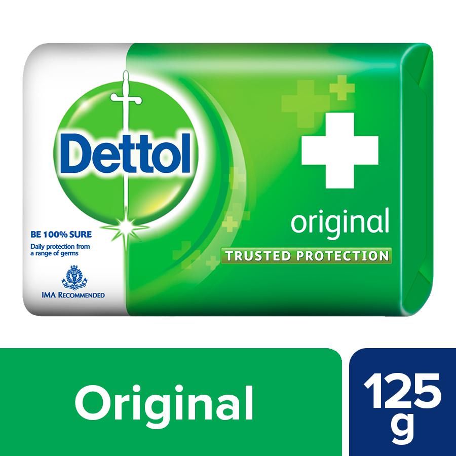 Dettol Bathing Bar Soap – Original, 125 g